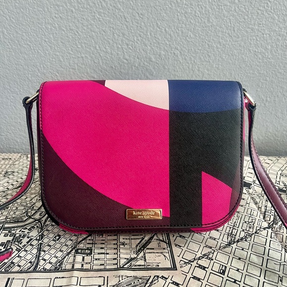 Kate Spade Multi- colored Color-block Crossbody - Picture 3 of 10